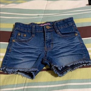 Girls Denim Shorts. EUC!